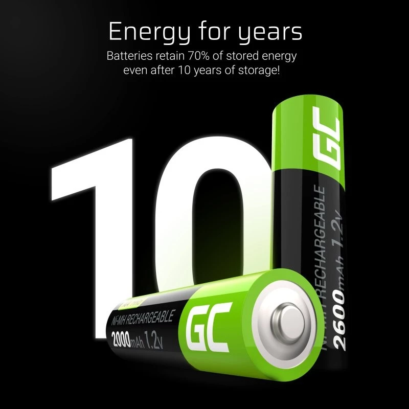 Ni-Mh-Akkus AA R6 2600 mAh x16