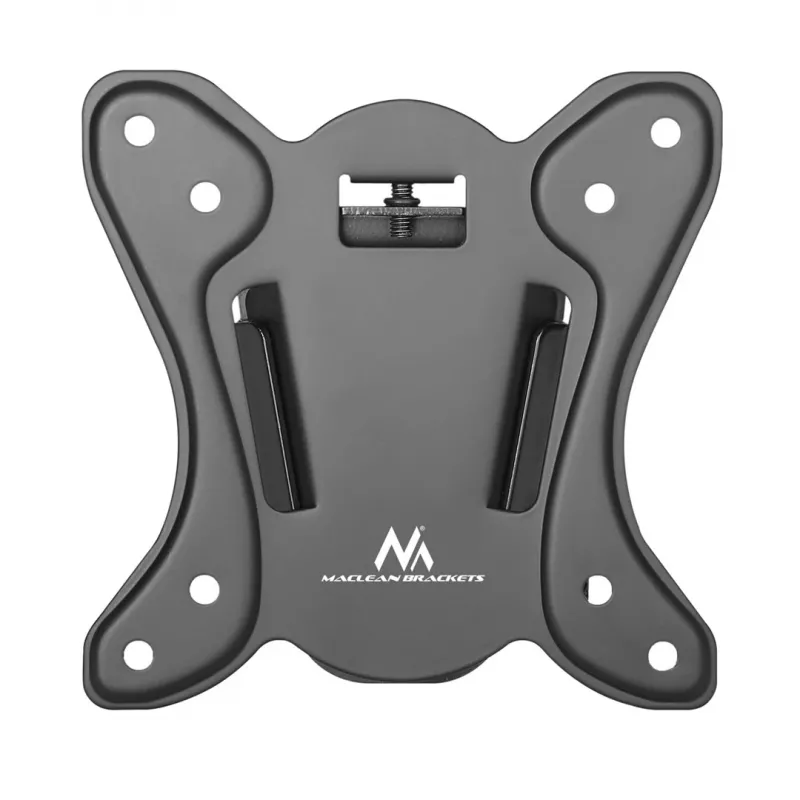 TV-Wandhalterung MACLEAN MC-715A für 13–27 Zoll Fernseher, VESA bis 100x100 mm, max. Belastung 25 kg, schwarz