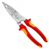 Kabelabisolierer Knipex 13 76 200 ME 6 mm Abisolierkapazität Rot Edelstahl Gelb