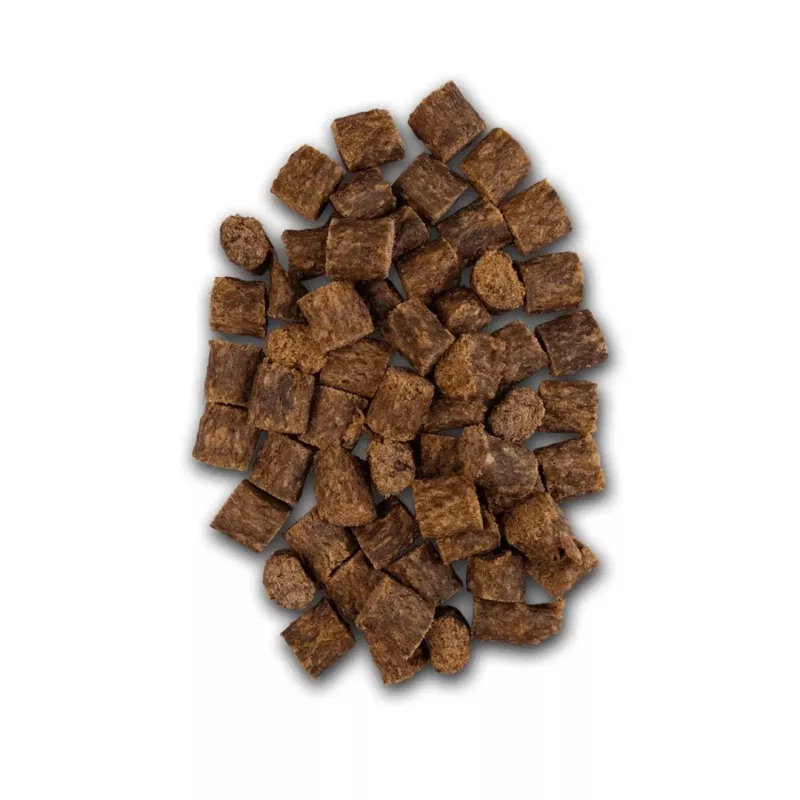 Hundeleckerlis UNISZKI Crunchy Turkey with Sage and Nettle 80 g – getreidefreie, zucker- und konservierungsmittelfreie Zahnpflege-Snacks