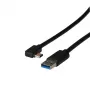 EFB-Elektronik USB 3.2 Gen1 5Gbit 3A Kabel, Typ-A-Stecker – Typ-C-Stecker 90°, 3 m Hersteller: EFB Elektronik (EBUSBC-USBC5GAK.3)