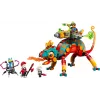 Konstruktionsspielzeug LEGO 71492 Dreamzz Mateos Feuerchamäleon-Spielset, Bausteinmodell für fantasievolles Bauen