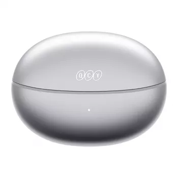 Kabellose Ohrbügel-Kopfhörer QCY Crossky Clip C30S, Silber