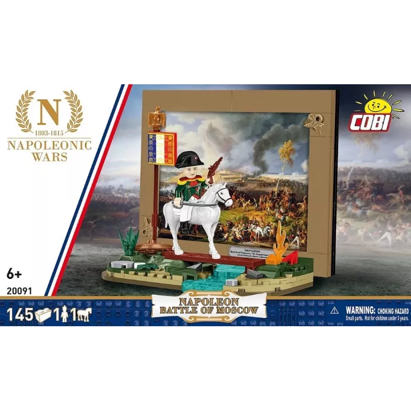 Konstruktionsset Cobi Napoleons Schlacht um Moskau 145 Teile Modellbausatz historisches Diorama