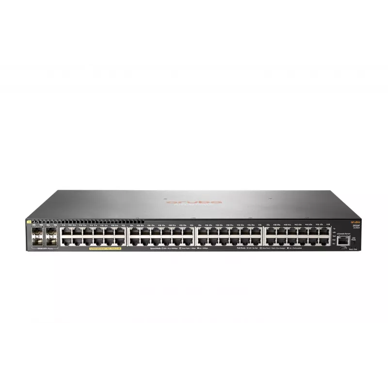 HPE Aruba Networking 2930F 48G PoE+ 4SFP+ – Switch – L3 – managed – 48 x 10/100/1000 (PoE+)