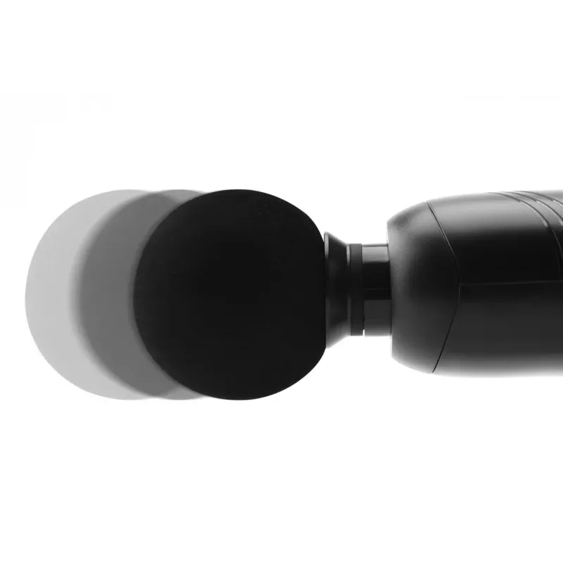 Percussion Mini-Massagepistole ETA ETA166090000 — handlicher kompakter Massagegerät, 5 Leistungsstufen, schwarz