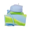 Trinkflasche cool pack Silikon Trinkflasche Z14770 600 ml Mädchen Blau