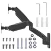 Maclean Wandhalterung für zwei Monitore, 17-32'', max. 9 kg, mechanische Feder, MC-988