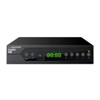 Esperanza EV107R TV-Set-Top-Box Kabel Schwarz