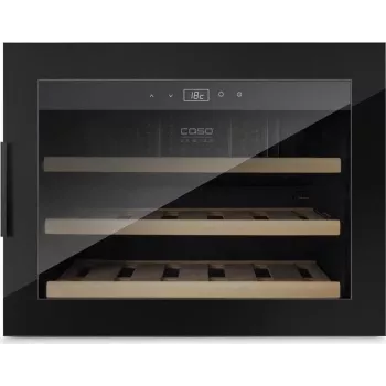 Caso WineSafe 18 EB Schwarz Kompressor-Weinkühlschrank 18 Flasche(n)