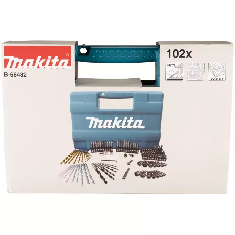 Bohrer- und Bit-Set B-68432 (102-teilig)