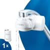 Wasserhahn-Wasserfilter BRITA ON TAP V CU CE2 (1052067) — 4-stufig, 600 L Kapazität, 3 Modi, 5 Adapter, weiß