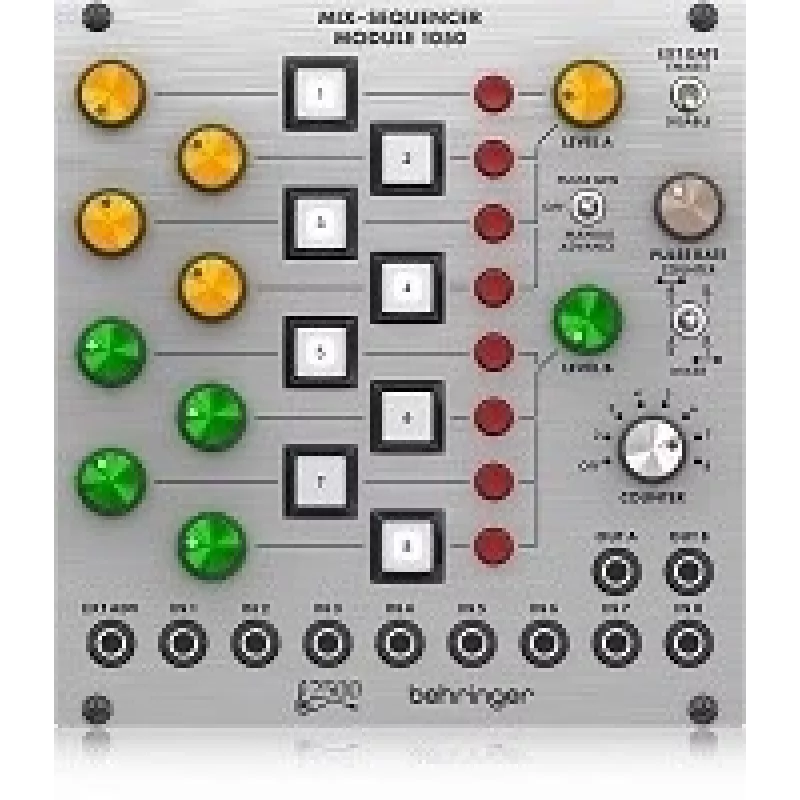 Behringer 1050 MIX-SEQUENCER-MODUL 2500 Series Modulares Synthesizer-Modul
