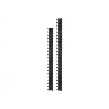 APC NetShelter Kabelmanagement, vertikaler Kabelmanager, für NetShelter SX 600 mm breit 45U, 2er-Set, 107 x 1911 x 45 mm