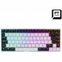 Sharkoon SKILLER SGK50 S3 Tastatur Gaming USB QWERTY Portugiesisch Weiß