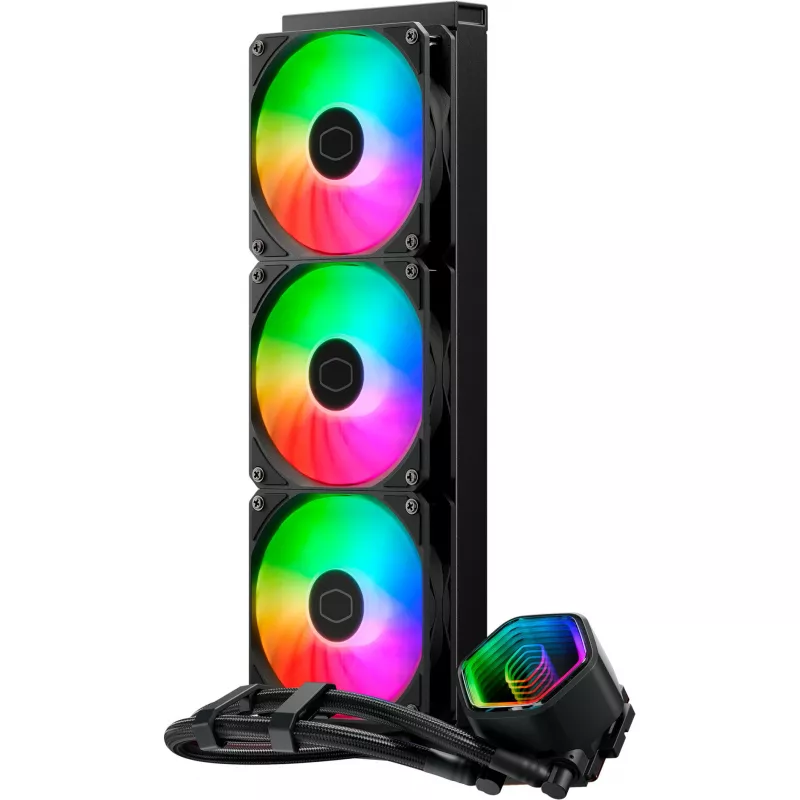 Flüssigkeitskühlungsset Cooler Master MasterLiquid 360 Core II 12 cm Schwarz