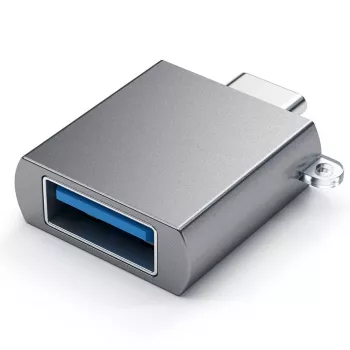 Satechi USB-C auf USB 3.0 Adapter Space Gray edles Design & hohe Qualität - kompaktes Design - - - (179979)