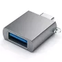 Satechi USB-C auf USB 3.0 Adapter Space Gray edles Design & hohe Qualität - kompaktes Design - - - (179979)