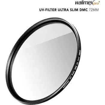 UV-Filter walimex pro schlank Super DMC 72mm – schlanker UV-Schutzfilter 72 mm