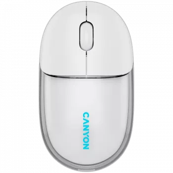 CANYON Maus OnClick 24 BT/ Wireless Transparent/Weiß