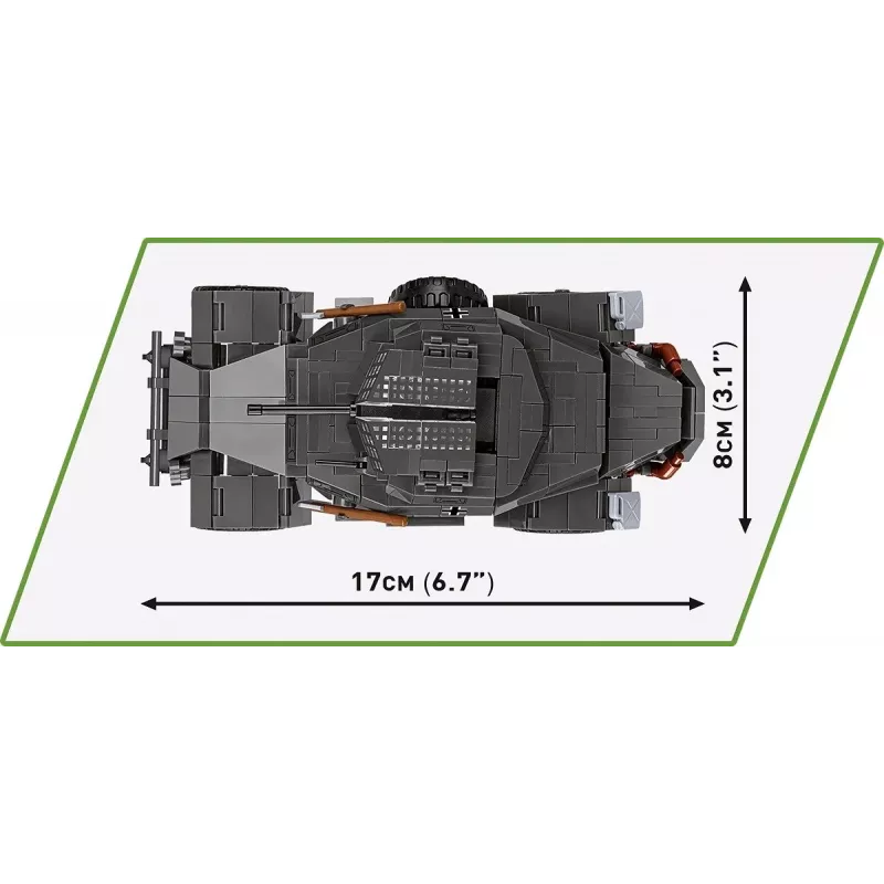 Cobi Blocks Sd.Kfz 222 Modellbausatz COBI-2657 — 502 Bausteine