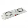 Rack-Zubehör Lanview RAF115WH 2 Lüfter Weiß Stahl