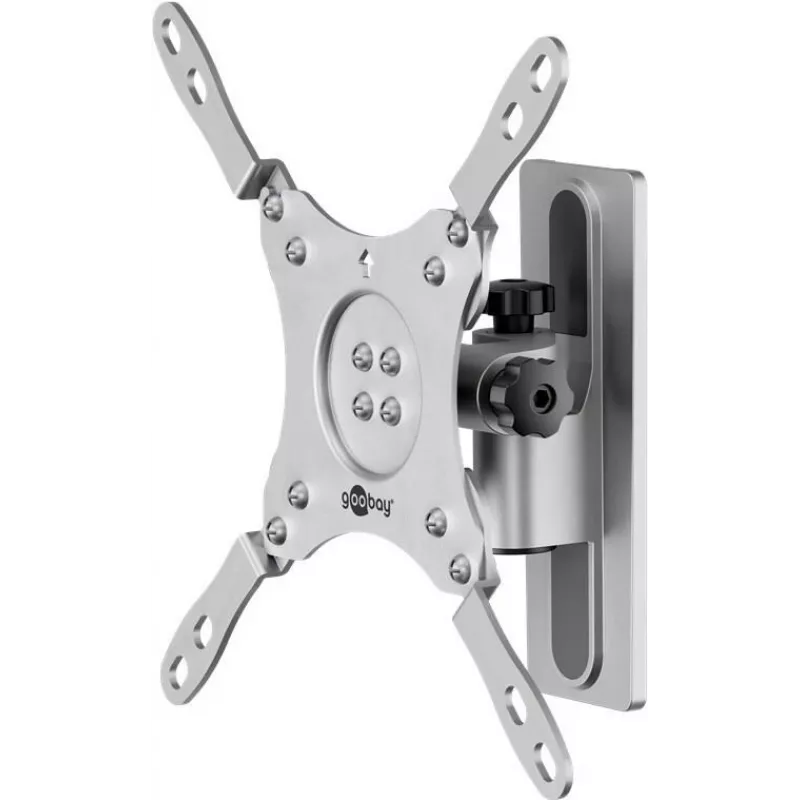 Goobay TV-Wall Mount Caravan TILT (M), Silber (71987)