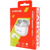 Canyon TWS-5 Bluetooth-Kopfhörer, mit Mikrofon, BT V5.3 JL 6983D4, Frequenzgang: 20Hz-20kHz, Akku Ohrhörer 40mAh*2 + Ladecase 500mAh, Typ-C