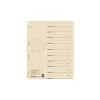 Trennbuch Herlitz 10840205 Beige Karton A4