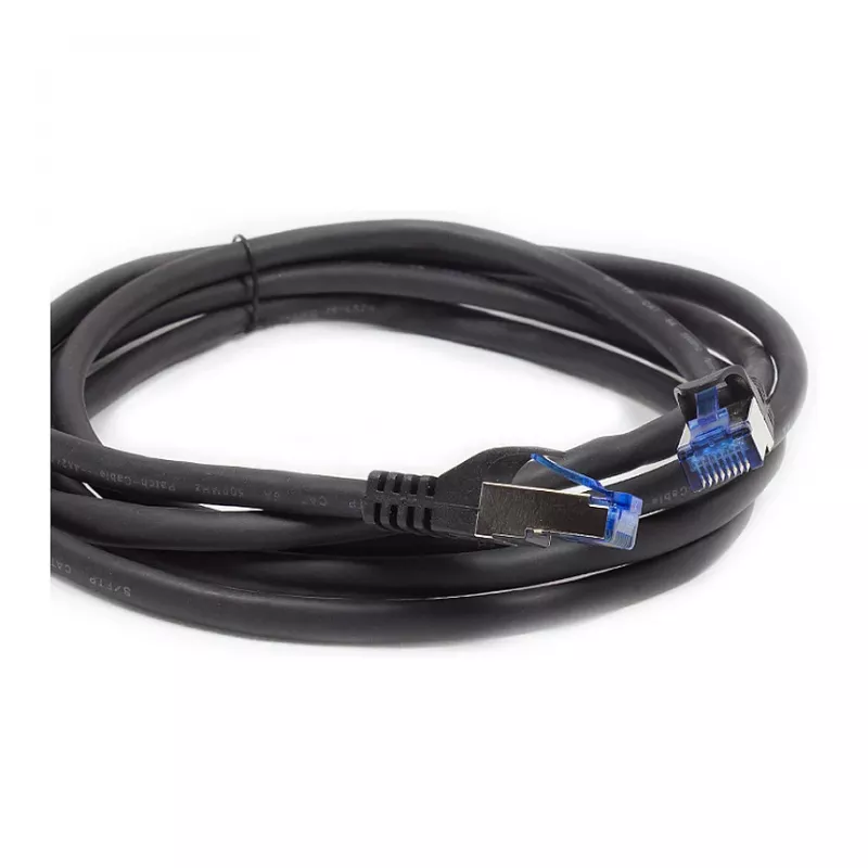 Good Connections Cat.6A Patchkabel SmartFLEX HF schwarz 0,5m