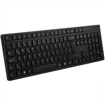 Lenovo Professional - Tastatur - Vollgröße - Kabellos - 2,4 GHz, Bluetooth - QWERTZ - Deutsch - Grau - braune Box (4Y41R64517)