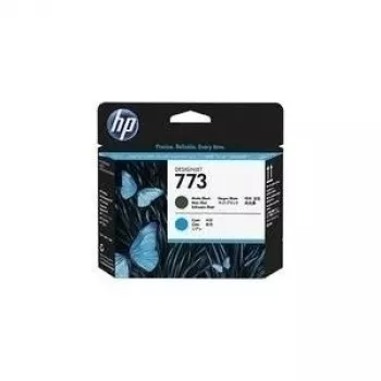 HP 773 Matt-Schwarz/Cyan DesignJet Druckkopf, HP DesignJet Z6600 Production Printer Serie, Thermotintenstrahldruck, Schwarz, Cyan, Singapur, 28 mm, 143 mm