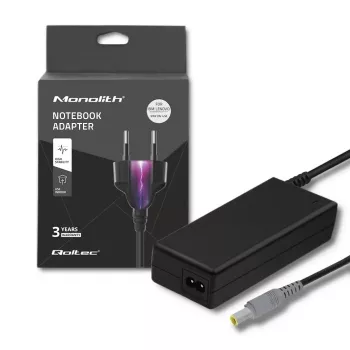 Qoltec 50093 Netzteil/Adapter 90 W Schwarz