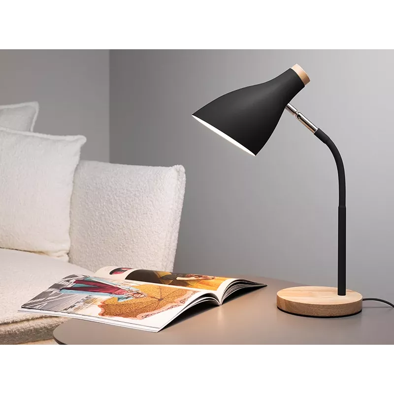 Tischlampe TRACER TRAOSW47237 Scandi Schwarz LED einstellbare Helligkeit, verstellbarer Arm