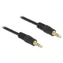 Audio-Kabel DeLOCK 0,5 m 3,5 mm Stecker/Stecker
