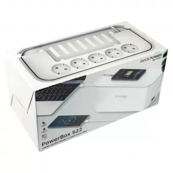 Stromverteiler RealPower PowerBox 522 1,5 m 5 AC-Steckdosen Innenbereich Weiß