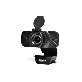 Port Designs 900078 Webcam 2 MP 1920 x 1080 Pixel Schwarz