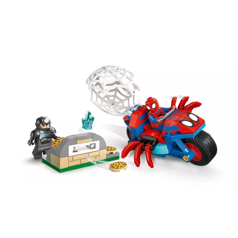 LEGO MARVEL 11206 Spidey auf seinem Motorrad gegen Rhino