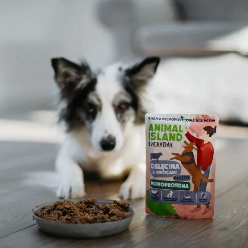 ANIMAL ISLAND Everyday Monoprotein Kalbfleisch - Nassfutter für Hunde - 300g