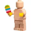 LEGO Wooden Minifigure, Dekoration Holz