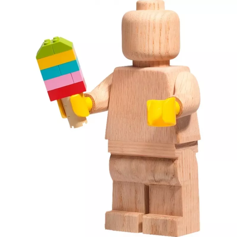 LEGO Wooden Minifigure, Dekoration Holz