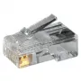 RJ-45 Kabelstecker LOGILINK MP0002, CAT5e, transparent, 100er-Pack