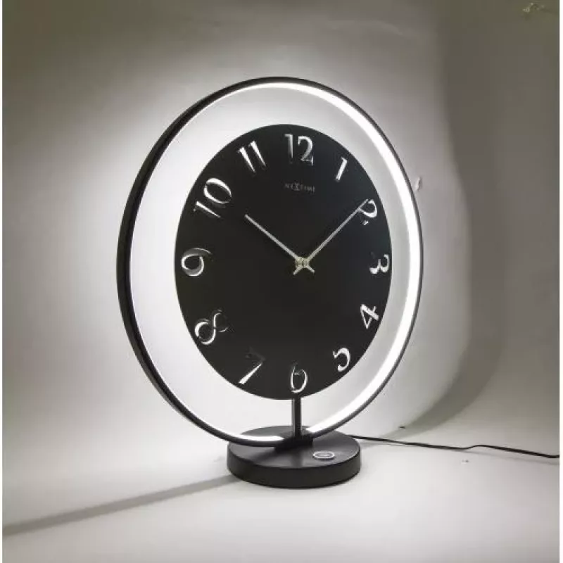 NeXtime Uhr 5188zw Ting, 41x40 cm, Schwarz