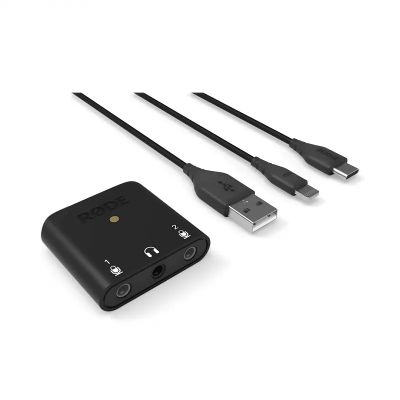 RØDE AI-Micro Audio-Interface Zweikanal 24 Bit 48 kHz Schwarz