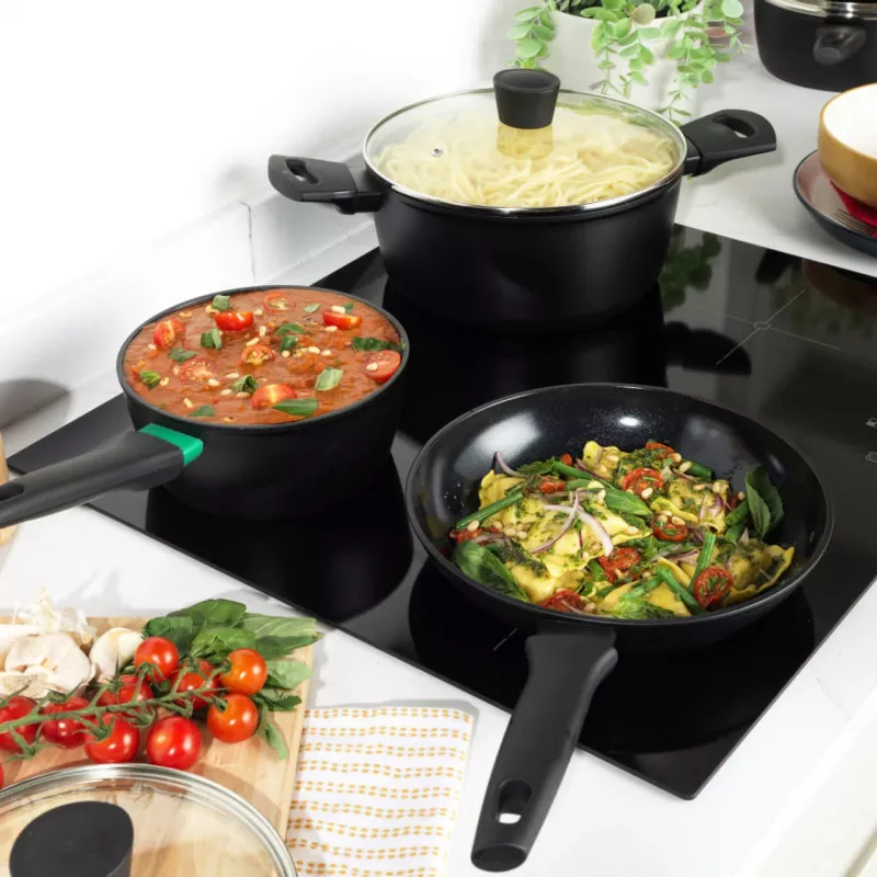 Stielkasserolle Russell Hobbs RH03265EU7 24 cm Grün Antihaftbeschichtet