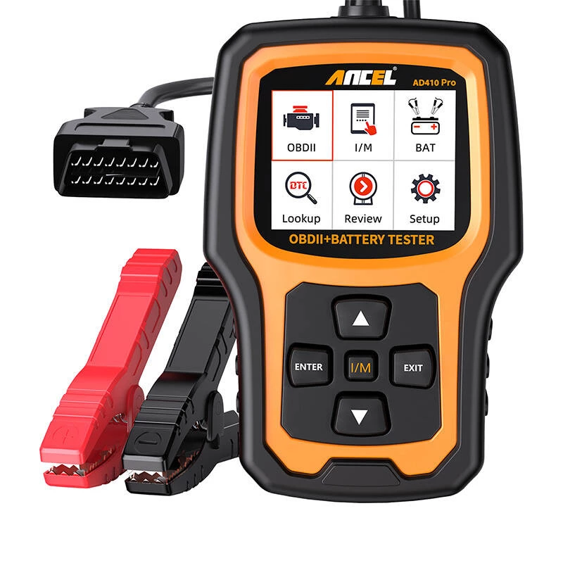 2in1 Diagnosescanner OBD2 und Batterietester Ancel AD410 PRO