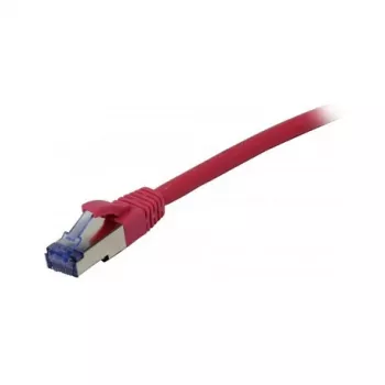 Patchkabel RJ45 - CAT6A 500 MHz - 1,5 m - pink - S-STP(S/FTP) - komponentengeprüft (GHMT zertifiziert) - AW