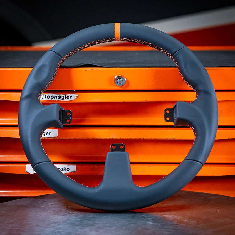 Asetek SimSports GT Rim - Rund, Leder