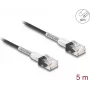 Netzwerkkabel DeLOCK RJ45 80392 Cat.6A 5m Schwarz