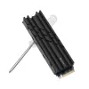 Luftkühler SAVIO M.2 NVMe 2280 AK-60 Schwarz Kühlkörper für 22x80 mm SSD